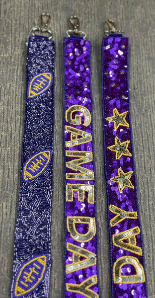 Game Day Accessories - Purple/Yellow