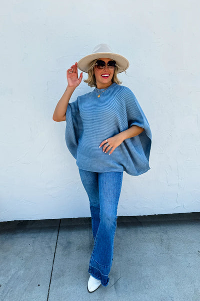 Meg Pullover Poncho