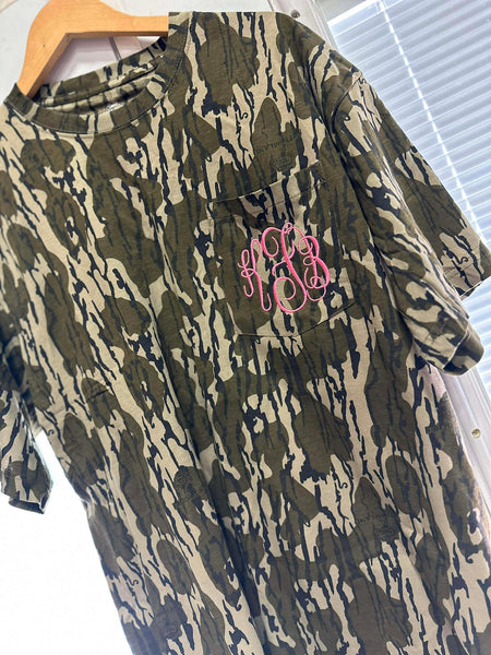 Embroidered Bottomland Pocket Tee