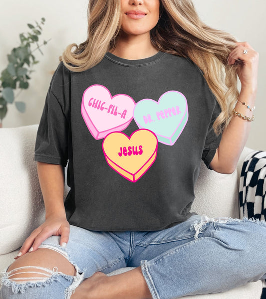 Custom Sweetheart Candy DTF Tee