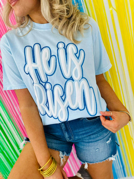 He Is Risen Double Vinyl Puff/Glitter Combo