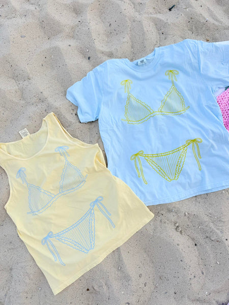Bathing Suit Cover Up DTF graphic Tee SPRING39