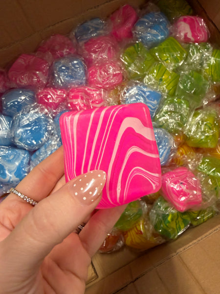 Tie Dye Stress Cube Squishy *Pre Order* April 20-24 Shipment