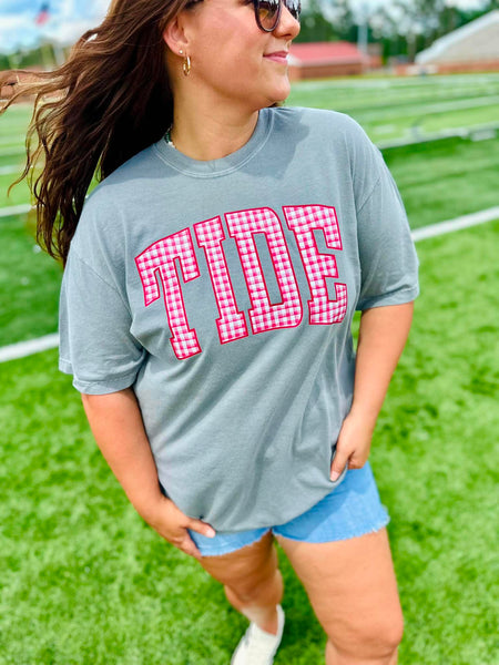 Gingham Custom School Team DTF GAME75 Graphic