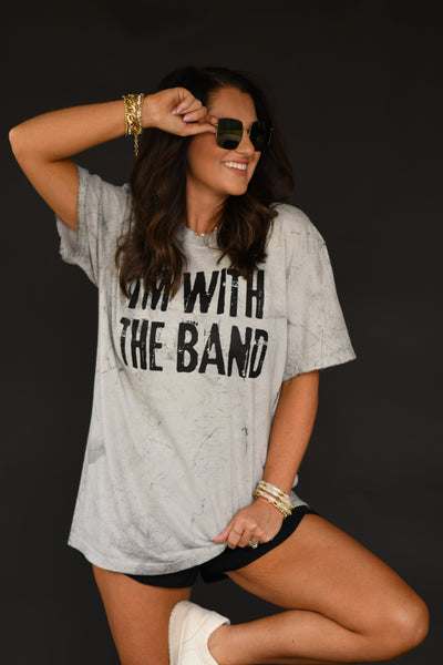 I’m With The Band Colorblast Tee