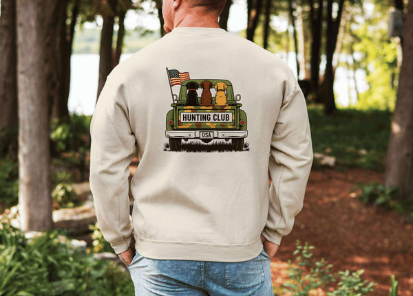 hunting Club Graphic Sweatshirt