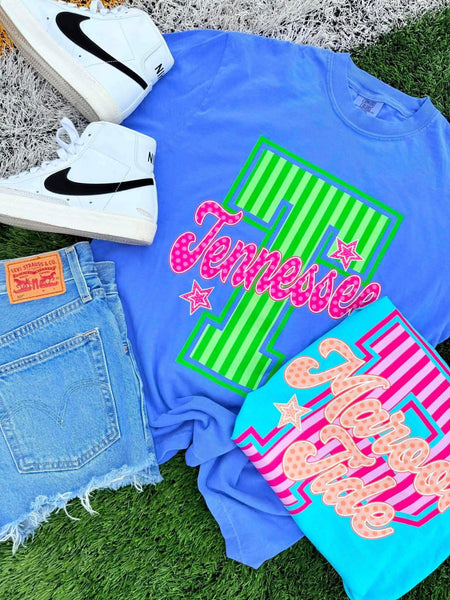 Custom Neon Mascot Tee