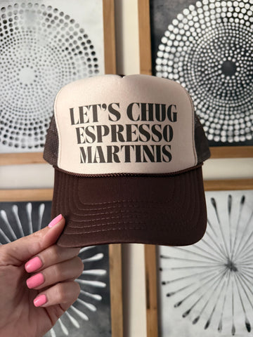 Chug Martinis Trucker
