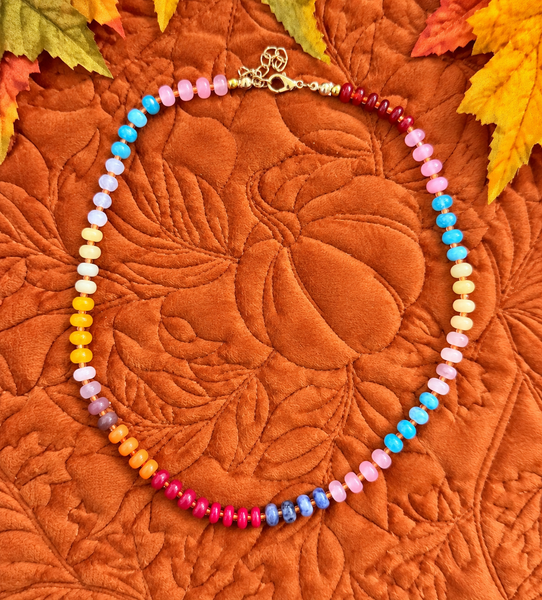 RTS Fall Beaded Necklace
