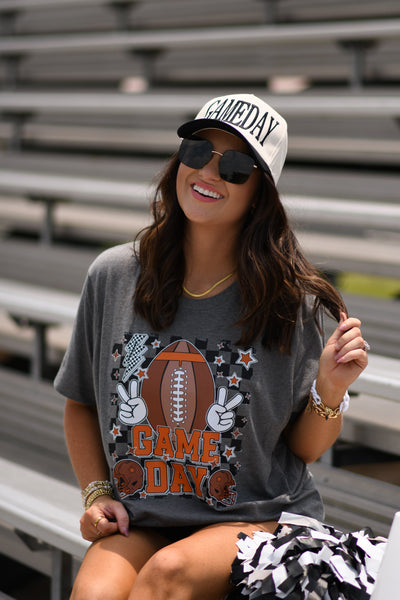 Game Day Football Peace Tee