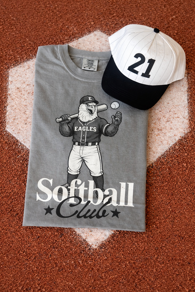 Baseball Club & Softball Club Mascot Tees