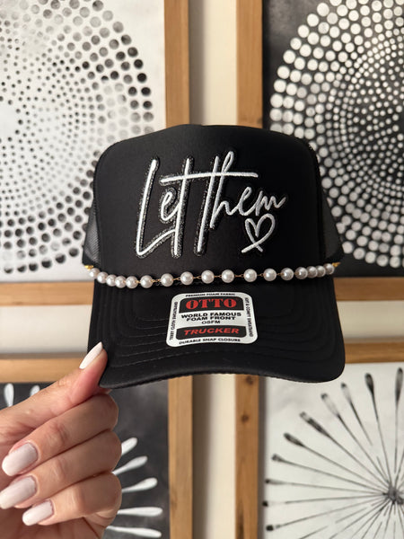 Glitter Let Them Trucker