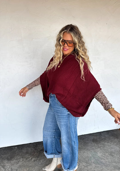 Meg Pullover Poncho