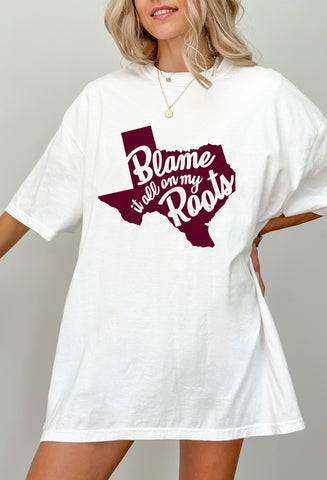 Blame It On My Roots Tee