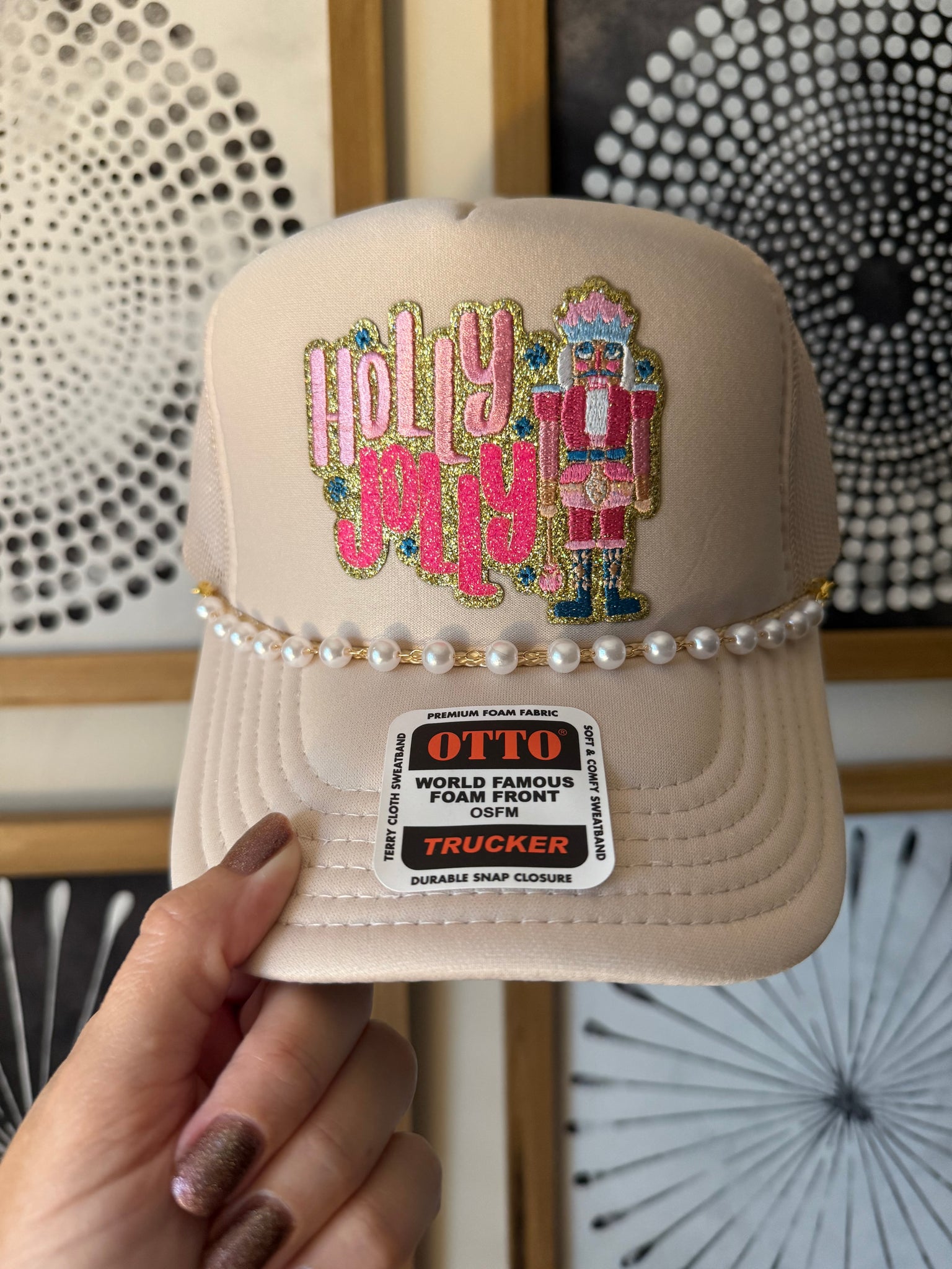 Holly Jolly Nutcracker Trucker