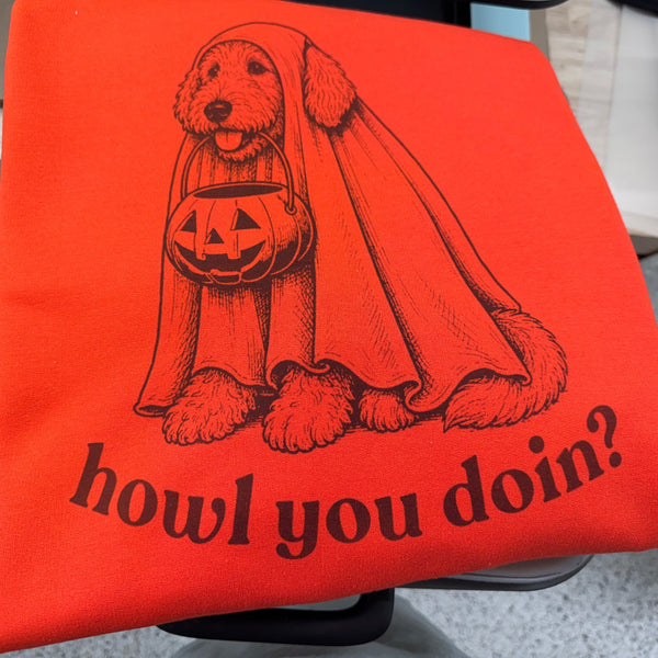 Howl You doin? Graphic Sweatshirt