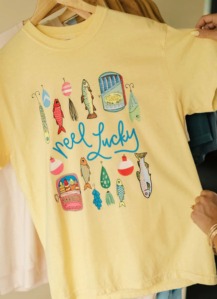 Reel Lucky Tee