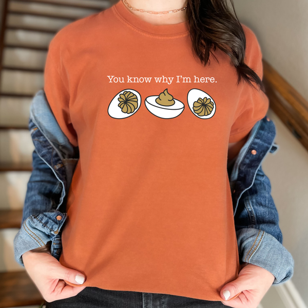 ou Know Why I’m Here Graphic Tee