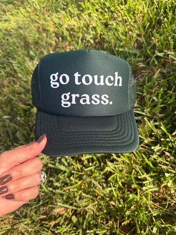 Go Touch Grass - Hunter Green
