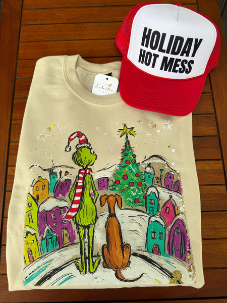 Where Christmas Hearts Grow Sweatshirt