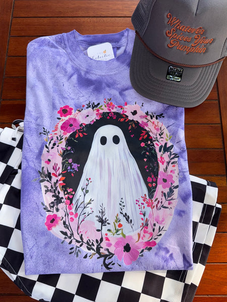 Floral Ghost Tee