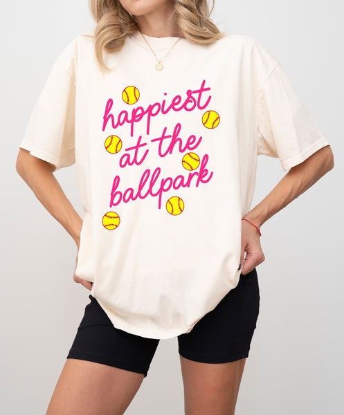 Happiest at the Ballpark Tee