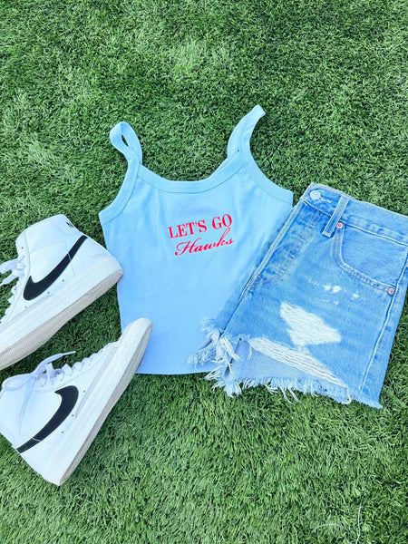 Embroidery Let's Go Team GAME117 Tank