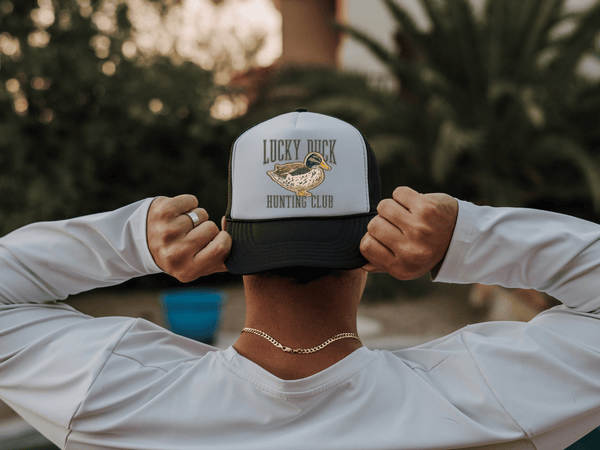 Lucky Duck Hunting Club Trucker Hat