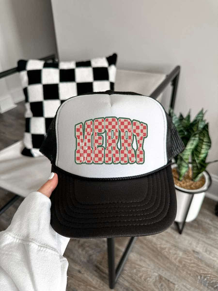 Trim The Tree Trio Trucker Hat