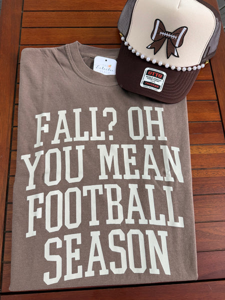 Oh You Mean Football Season Tee