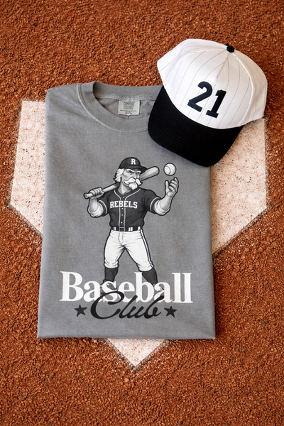 Baseball Club & Softball Club Mascot Tees