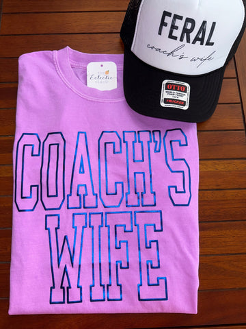 Metallic Coach's Wife Tee