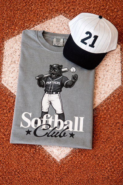 Baseball Club & Softball Club Mascot Tees