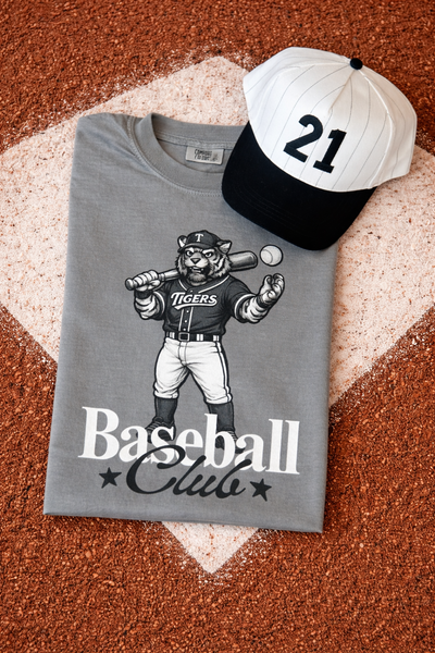 Baseball Club & Softball Club Mascot Tees