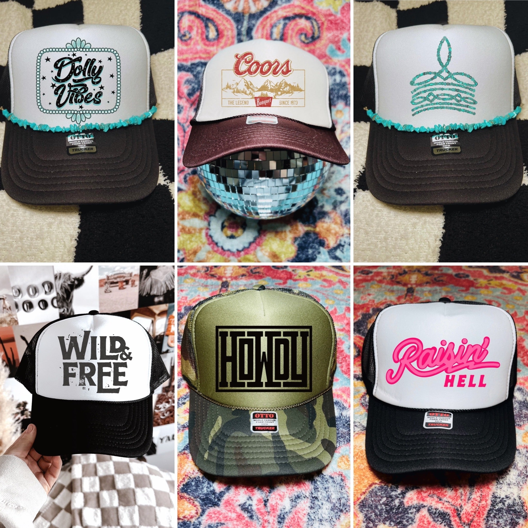 Mystery Western Trucker Hat