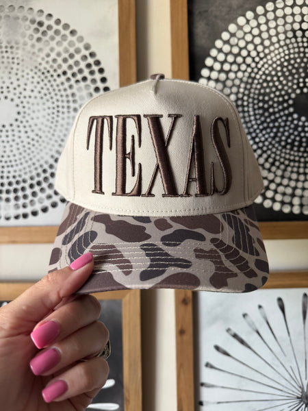 Texas Camo Cap
