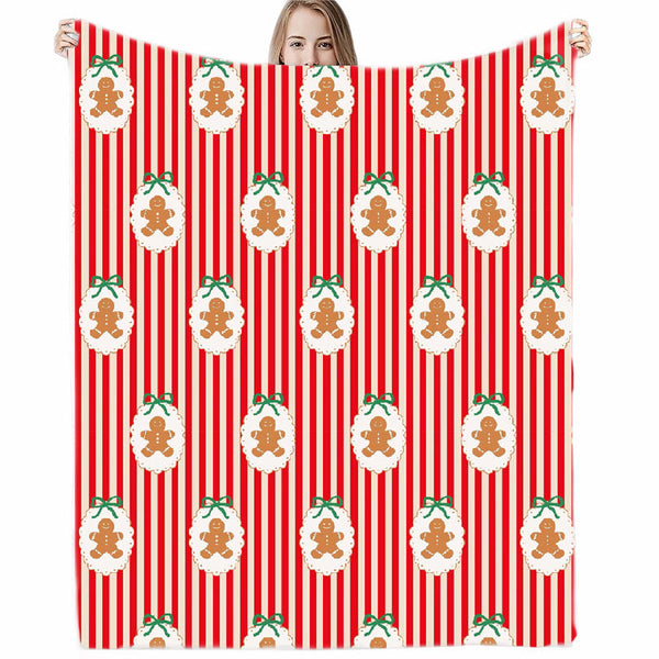 Stripes Gingerbread Blanket *Pre Order* *CIJ SPECIAL*