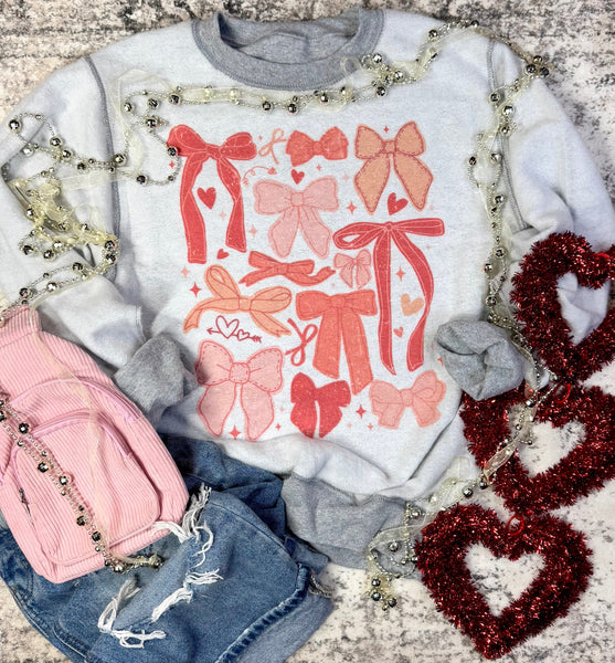 Vintage Inside Out Valentine Sweatshirts