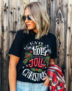 Holly Jolly Christmas Tee