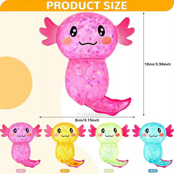 Glitter Axelotl Squishy *Pre Order* April 27-1 Shipment