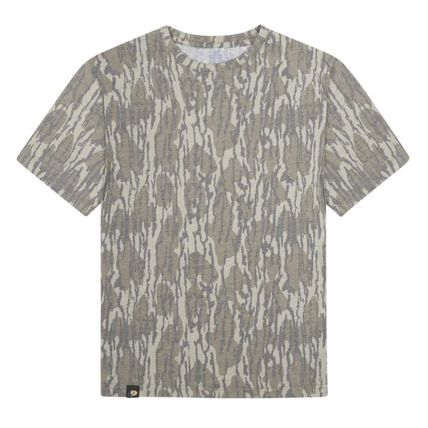 Hard Fought Hallelujah Camo Puff Graphic Tee Shirt