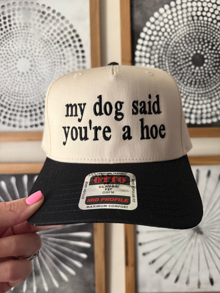My Dog Said Cap