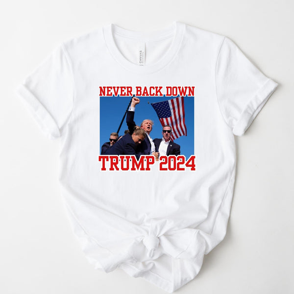 Never Back Down Tee