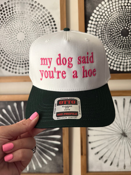 My Dog Said Cap