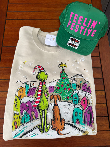 Where Christmas Hearts Grow Sweatshirt