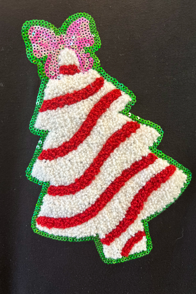 Christmas Tree Snack Pullover