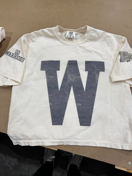 Custom Distressed Team Spirit Tee