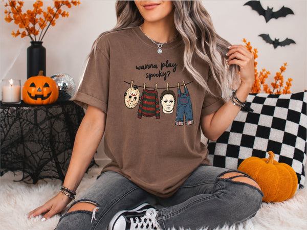 Wanna Play Spooky? Graphic Tee