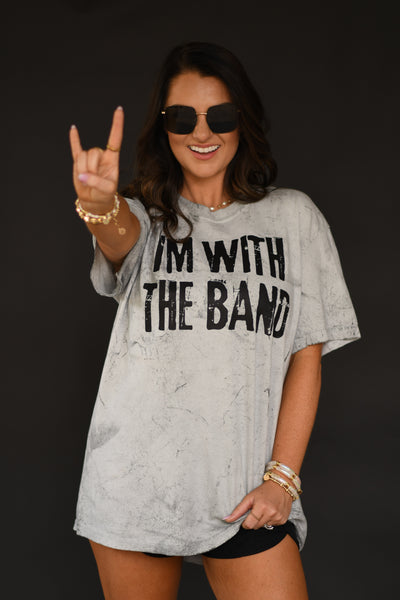 I’m With The Band Colorblast Tee