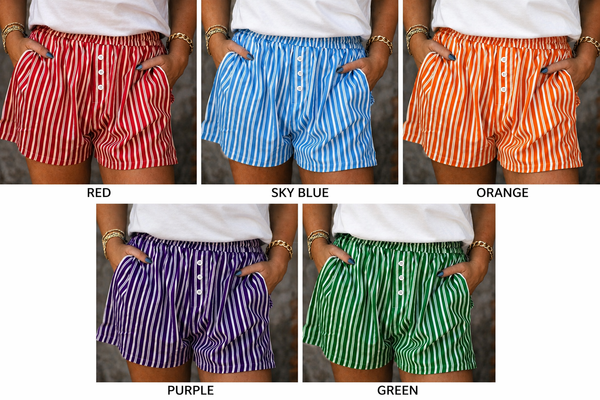 Striped Shorts - New Colors *Pre Order* ROUND 4